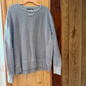 American Eagle Outfitters Men's Crewneck Sweatshirt - Dusty Blue